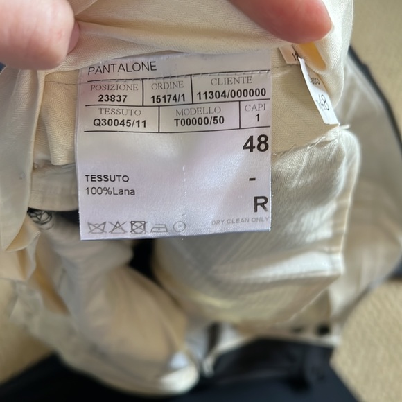 Mens CANALI suit pants - Picture 5 of 6